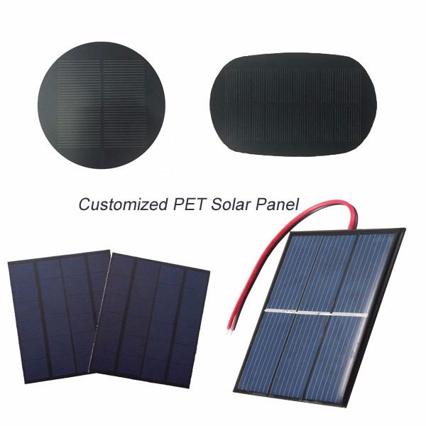 paneles solares del ANIMAL DOMÉSTICO de la resina de epoxy de 1W 2W 3W 1V 2V 3V 5V los mini 3