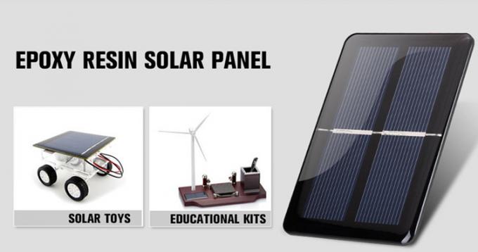 paneles solares del ANIMAL DOMÉSTICO de la resina de epoxy de 1W 2W 3W 1V 2V 3V 5V los mini 6
