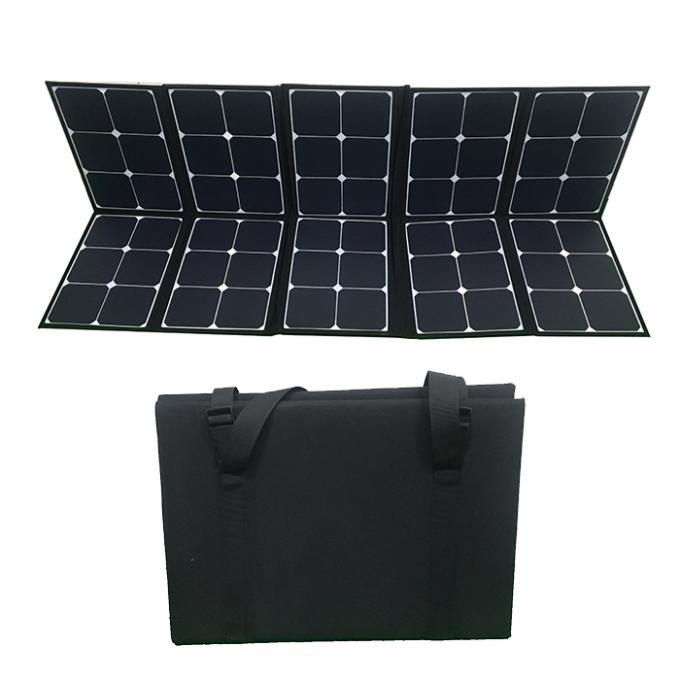 Portable ligero 200w que dobla los paneles solares para acampar 2