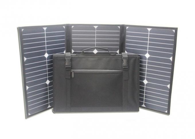 el panel solar del plegamiento monocristalino 90w con lleva el bolso 0