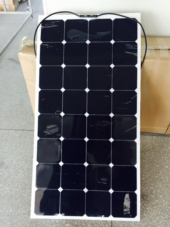 El panel solar Bendable semi flexible alto de la eficacia 100W 2