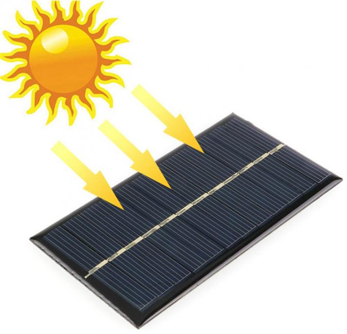 12 células pegan 1W con epóxido 6v 9v los mini paneles solares de 12 voltios 1