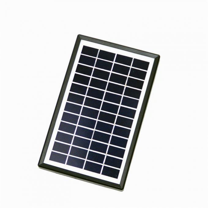 El vidrio de la eficacia alta 13*52m m 3W 12V laminó los paneles solares 0