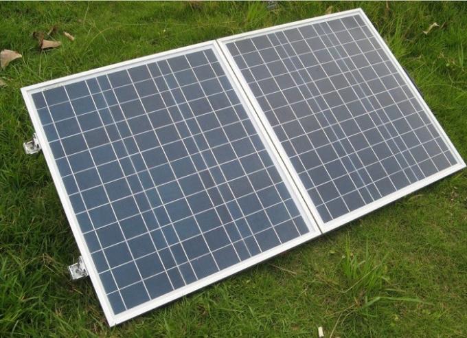 Los paneles solares portátiles plegables 120w del silicio policristalino 0